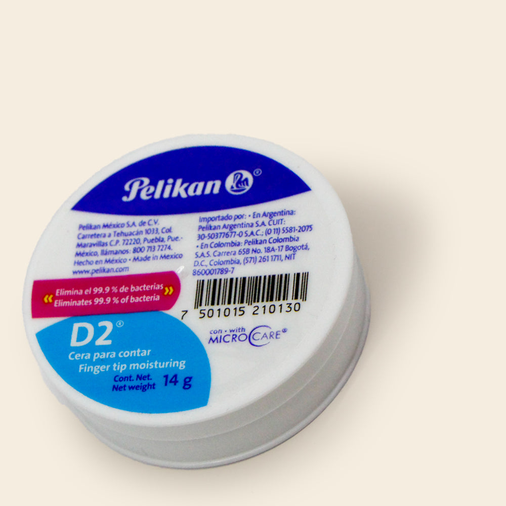 Pieza de Cera Para Contar, D2 Pelikan