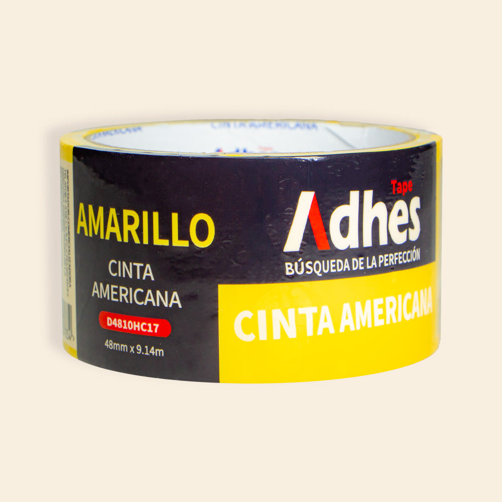 Cinta Americana Adhesiva 9 Colores Diferentes 48MMX9.14M Mod: ADMX_D4810HC17