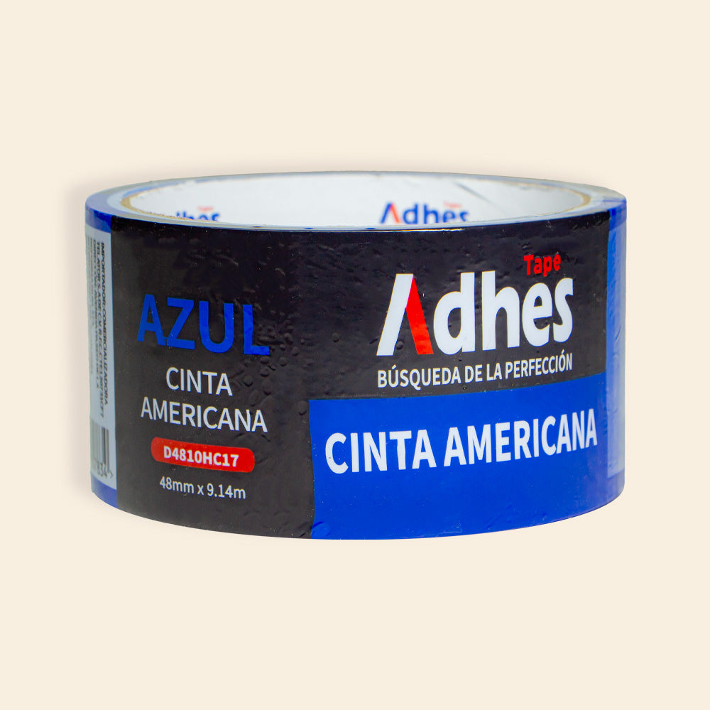Cinta Americana Adhesiva 9 Colores Diferentes 48MMX9.14M Mod: ADMX_D4810HC17