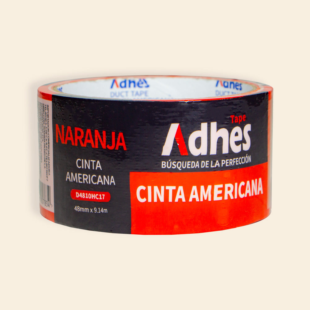 Cinta Americana Adhesiva 9 Colores Diferentes 48MMX9.14M Mod: ADMX_D4810HC17