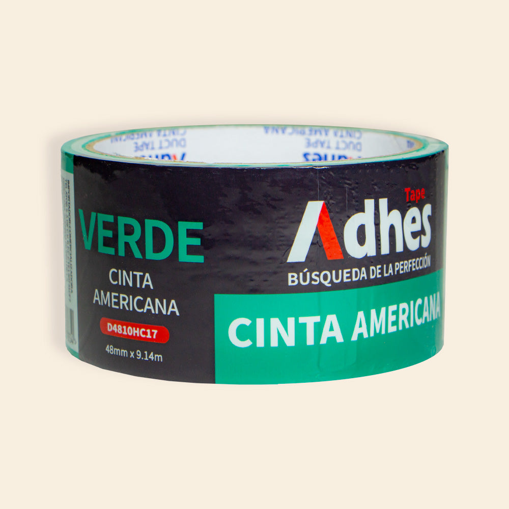 Cinta Americana Adhesiva 9 Colores Diferentes 48MMX9.14M Mod: ADMX_D4810HC17