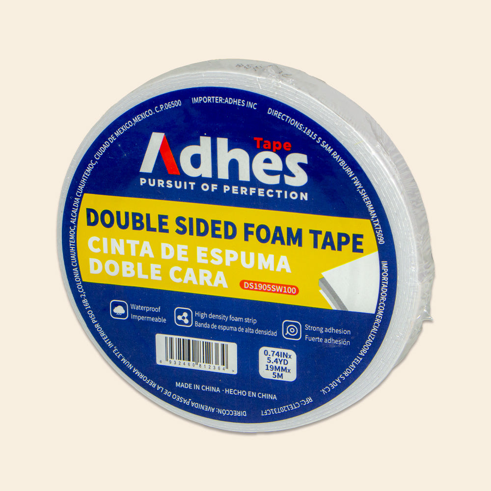 Cinta De Espuma Doble Capa 19MMX5M Mod: ADMX-DS1905SW100