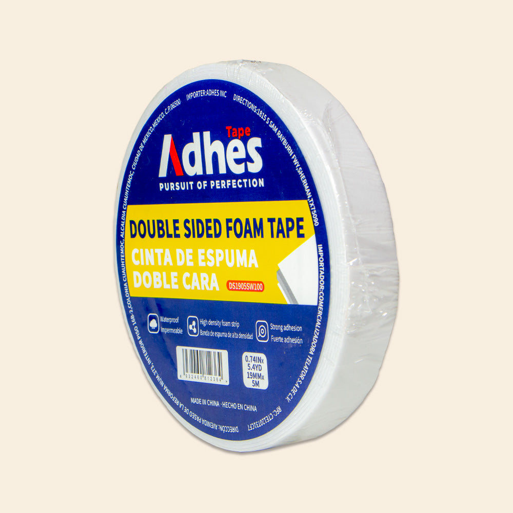 Cinta De Espuma Doble Capa 19MMX5M Mod: ADMX-DS1905SW100