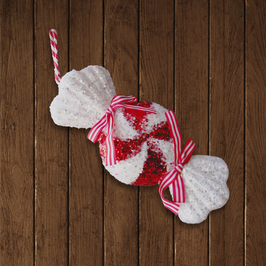 Caramelo Candy C/Moño Rojo y Blanco