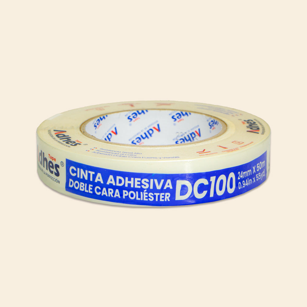 Cinta Doble Cara Poliéster Mod: DC100 Varias Medidas