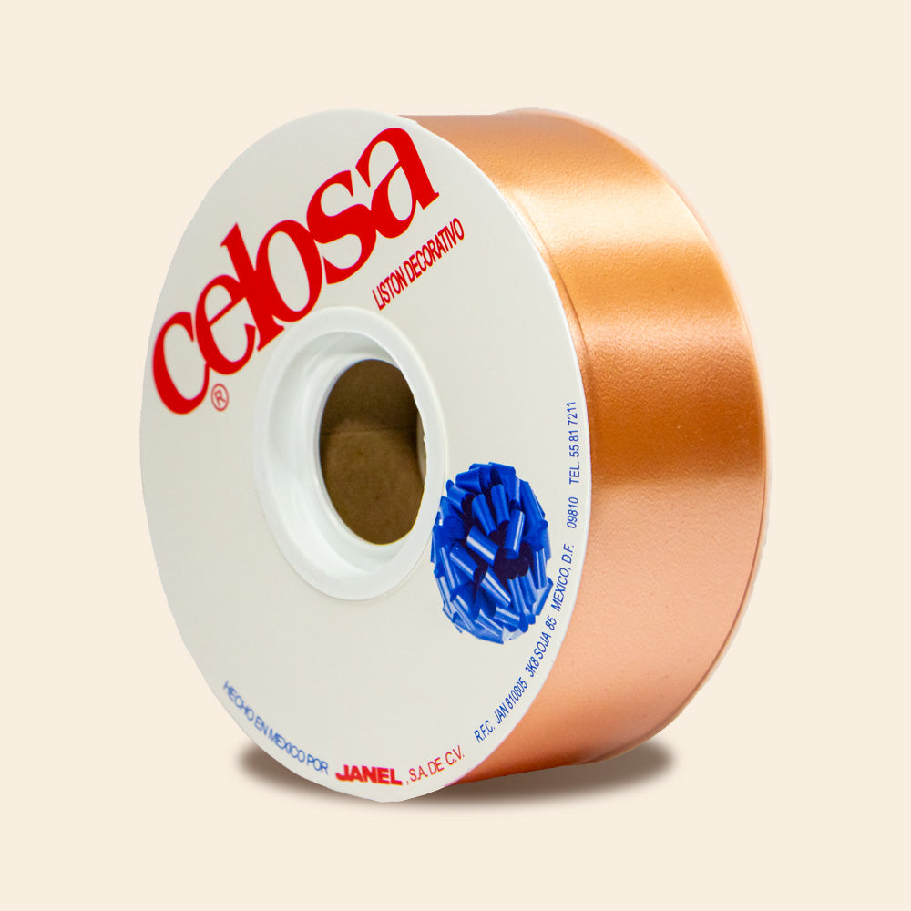 Listón Celosa Mod. 019 Ancho #9 Rollo con 50 Mts