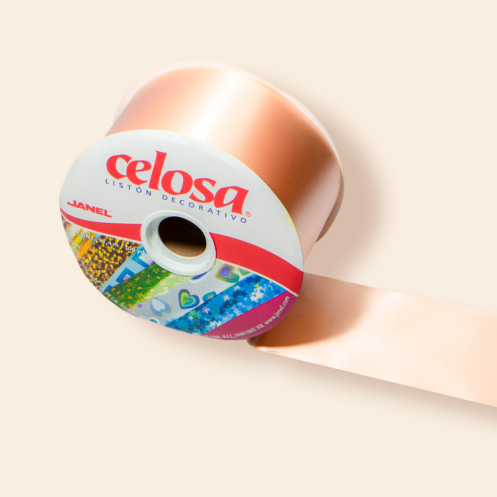 Listón Celosa Mod: 019 #22 Rollo Con 91.4 Metros Varios Colores