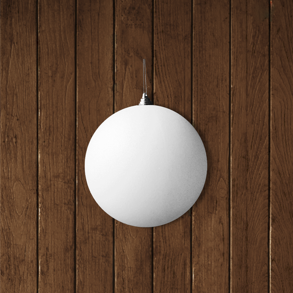 Esfera Con Glitter de 25 cm, Decorativas de Navidad