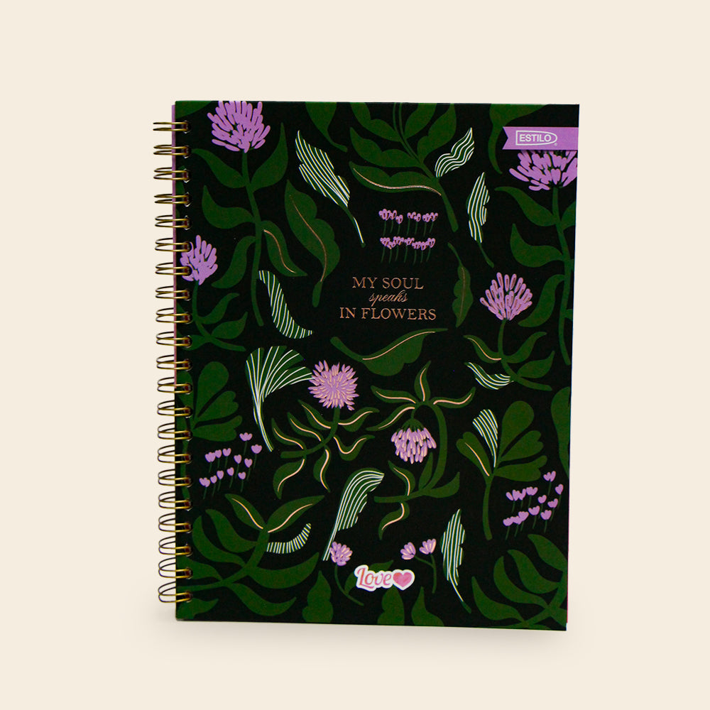 Libreta Profesional 200 Hojas Raya KYMA Estilo LOVE