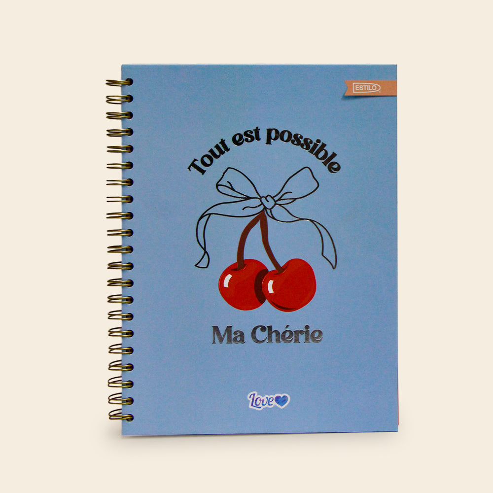 Libreta Profesional 200 Hojas Cuadro Chico KYMA Estilo Chicas