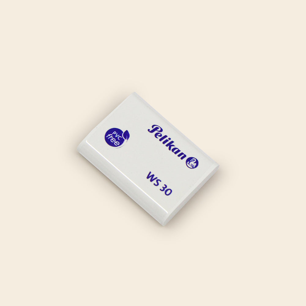 Goma Blanca Para Borrar WS-30 Pelikan Paquete con 30 Piezas