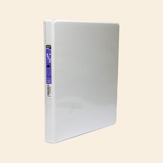 Carpeta de 1/2" (O) Carta Vinil Color Blanco