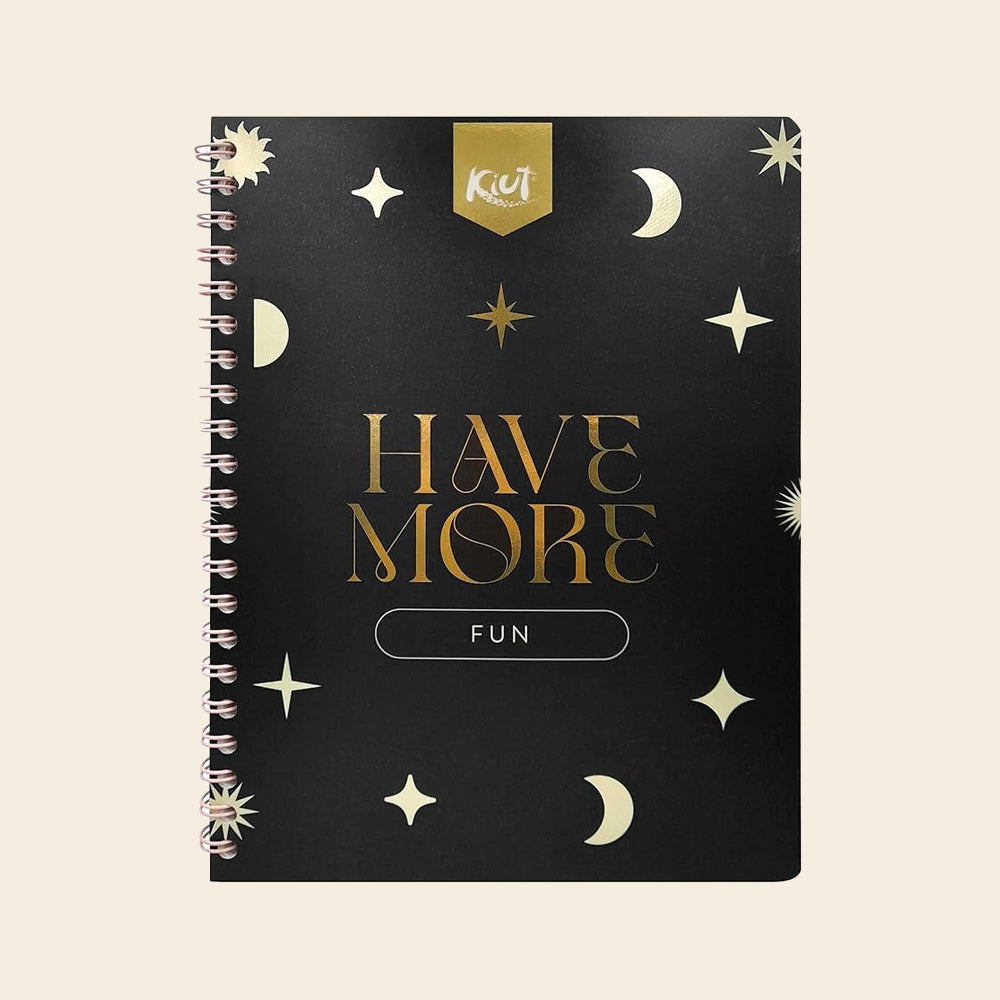Libreta KIUT Decorada con 100 Hojas