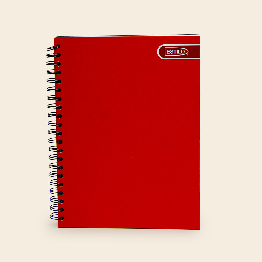 Libreta Profesional 200 Hojas Cuadro Chico KYMA Estilo Colores Lisos