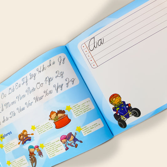 Cuaderno Cosido Italiano Cuadritos B Mi primer cuaderno Norma 72 Hojas