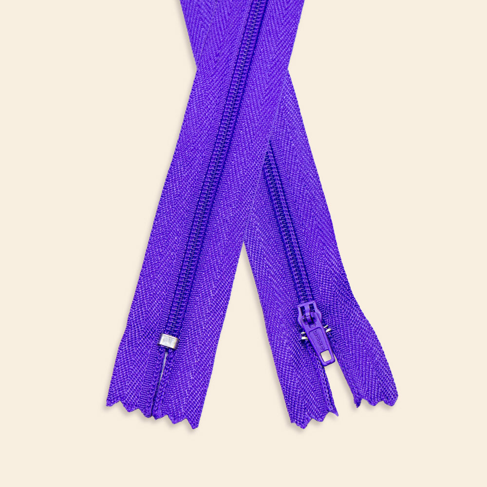 Cierre Para Ropa de Plástico Sencillo De 20cm Varios Colores, Paquete Con 100PZS