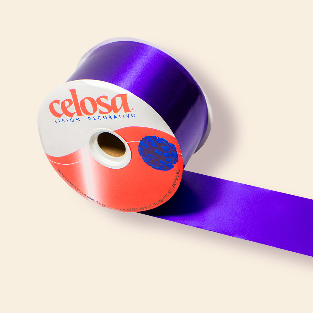 Listón Celosa Mod: 019 #22 Rollo Con 91.4 Metros Varios Colores