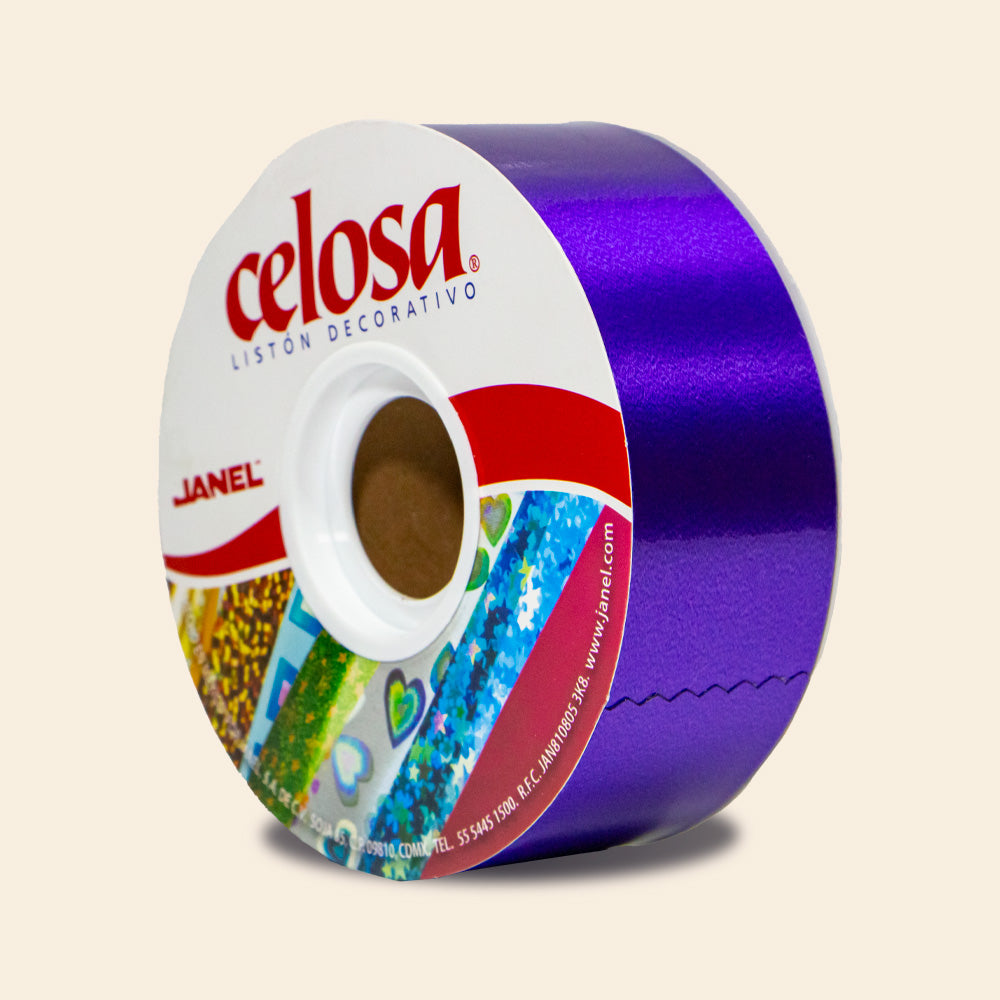 Listón Celosa Mod. 019 Ancho #9 Rollo con 50 Mts