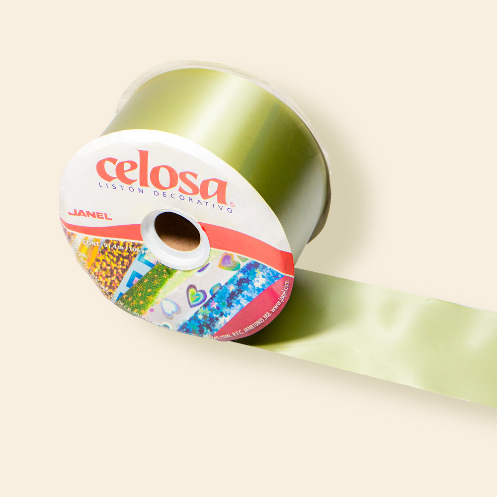 Listón Celosa Mod: 019 #22 Rollo Con 91.4 Metros Varios Colores