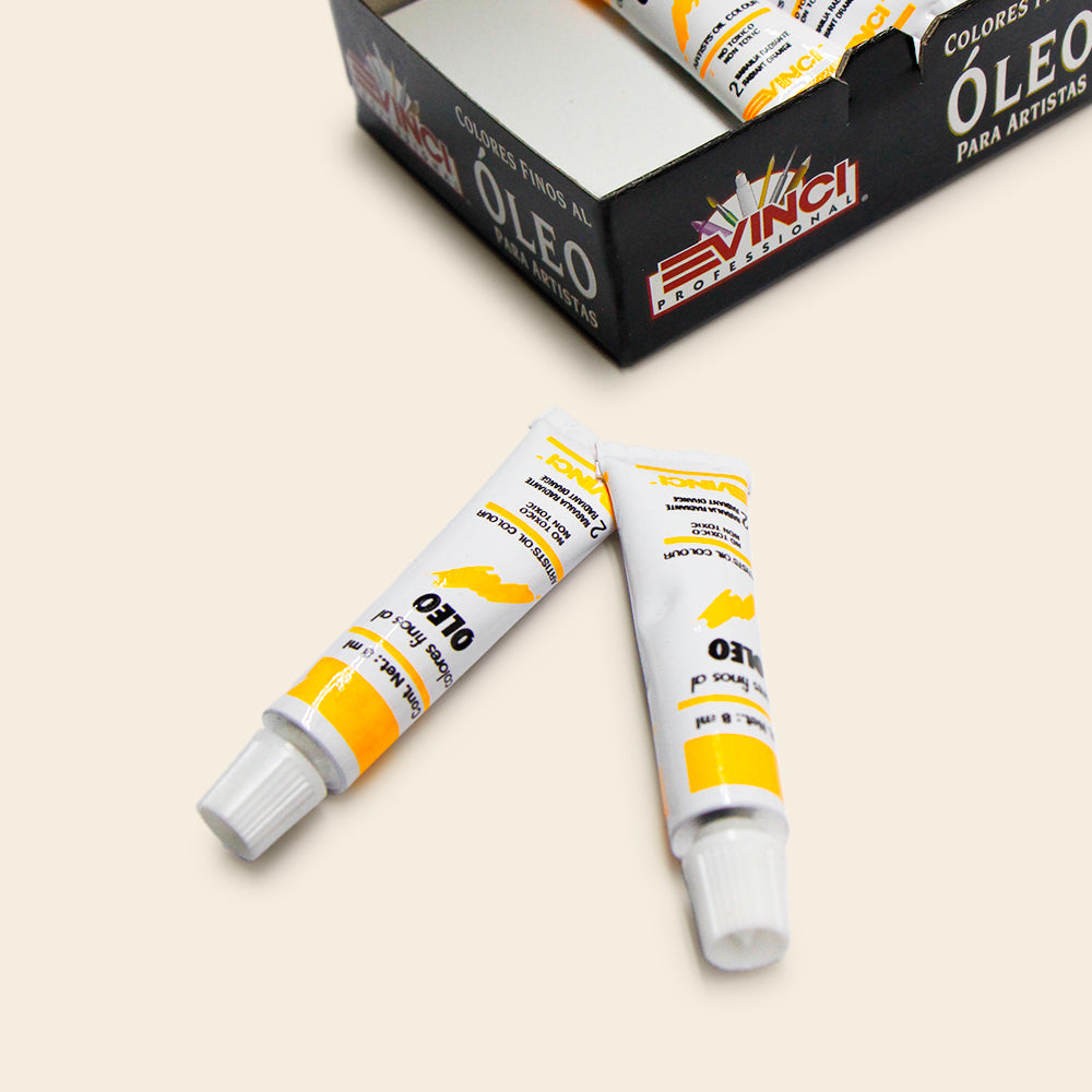 Pintura Al Oleo Colores Finos Pieza de 8ml Varios Colores