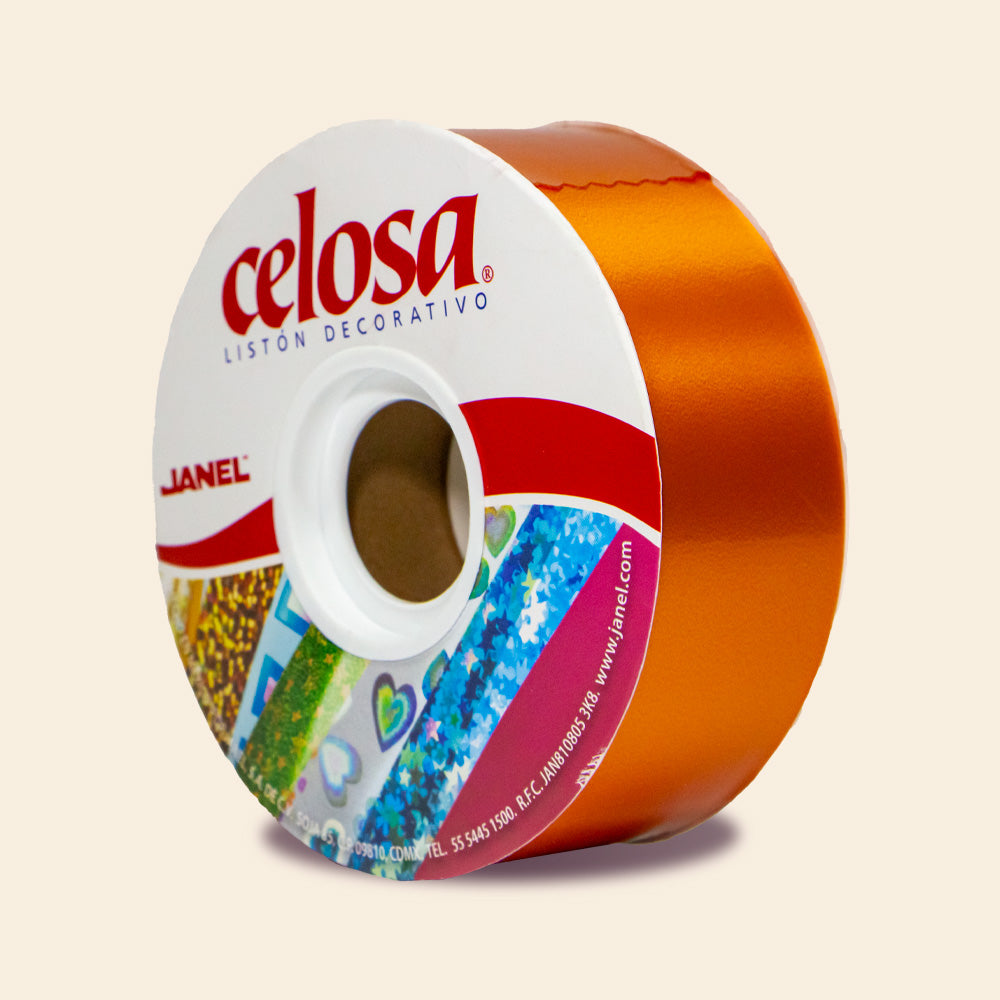 Listón Celosa Mod. 019 Ancho #9 Rollo con 50 Mts