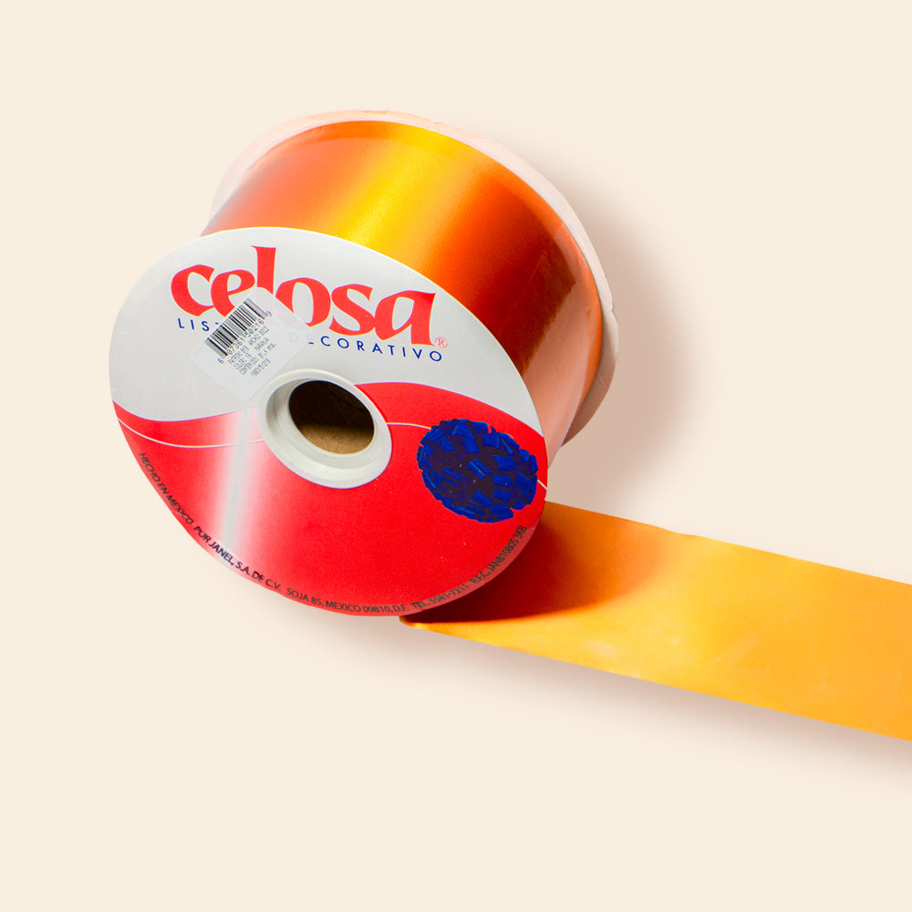 Listón Celosa Mod: 019 #22 Rollo Con 91.4 Metros Varios Colores