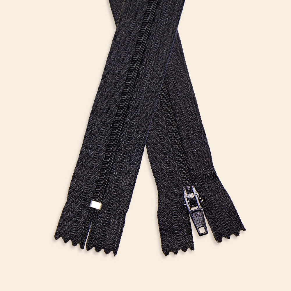 Cierre Para Ropa de Plástico Sencillo De 20cm Varios Colores, Paquete Con 100PZS