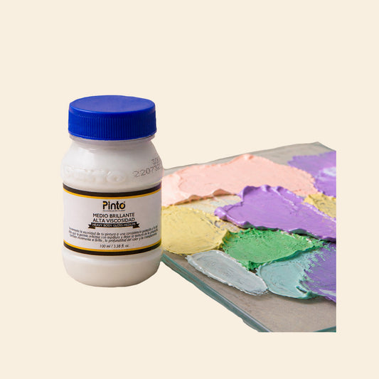 Frasco de Medio Brillante Alta Viscosidad con 100ML