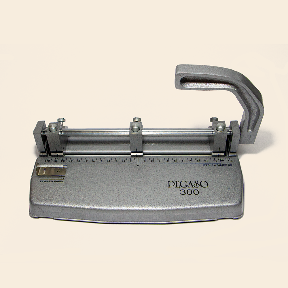 Perforadora 3 Orificios Uso Rudo MOD 300 Pegaso