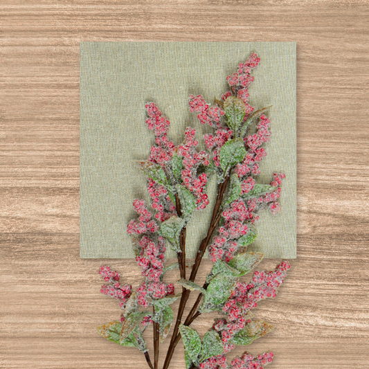 Pieza de Vara Berries Nevada Grande Rojo