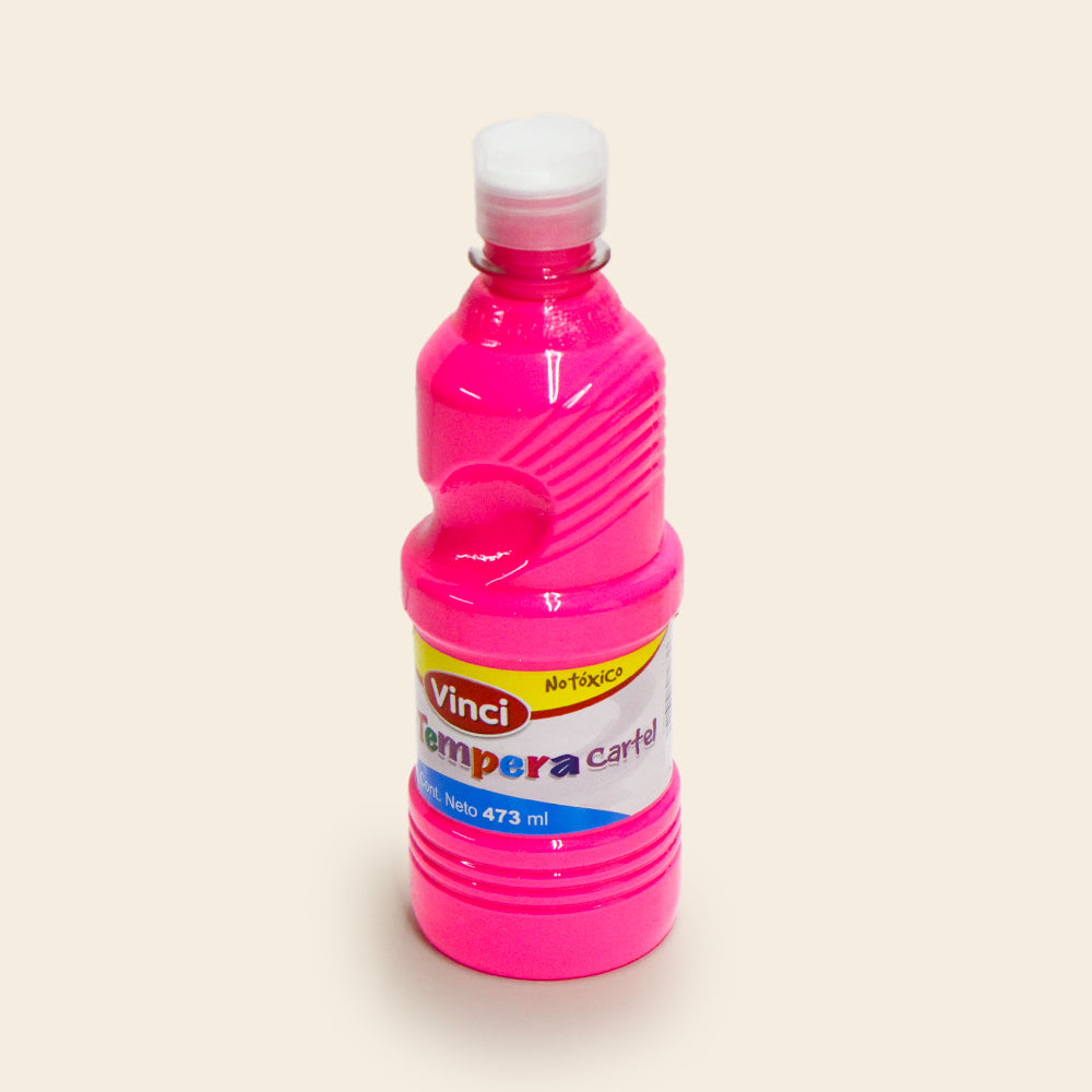 Pintura Tempera Cartel Neón Con 473 ML
