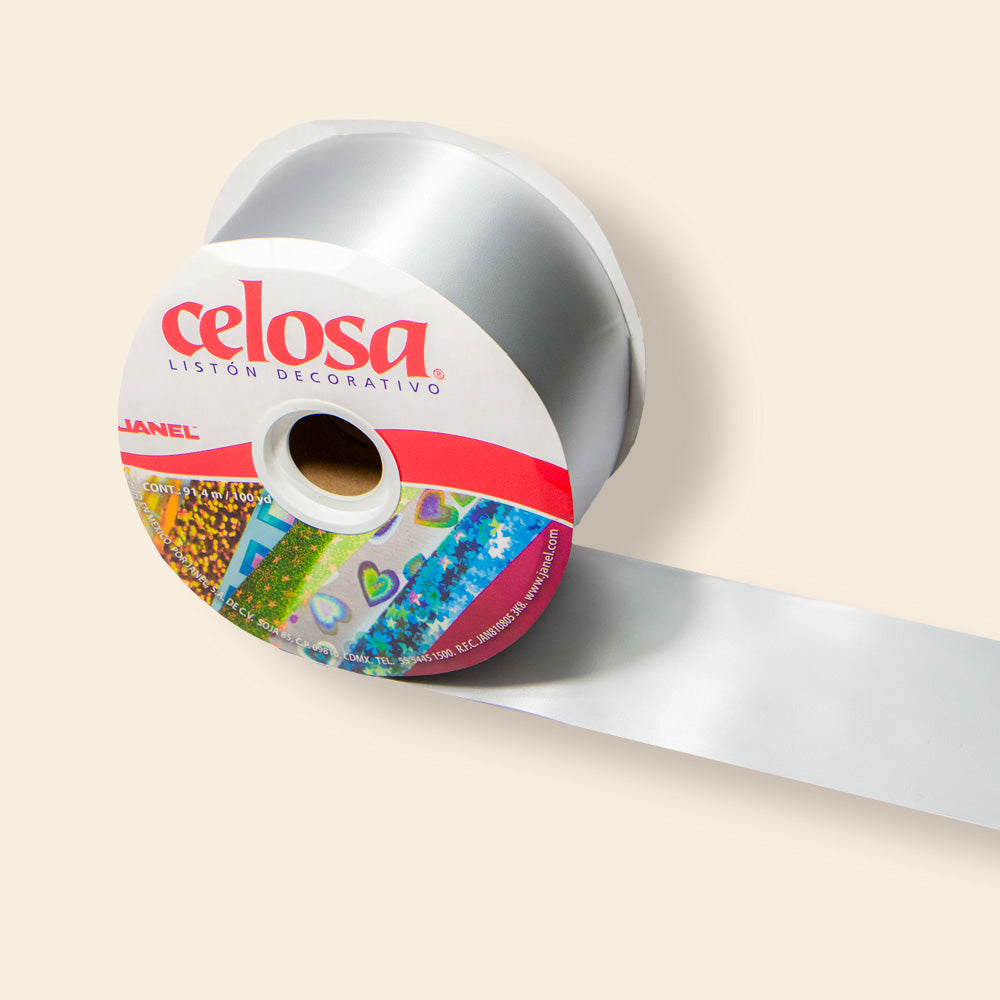 Listón Celosa Mod: 019 #22 Rollo Con 91.4 Metros Varios Colores
