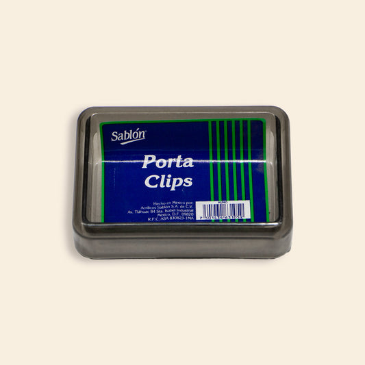 Porta Clip Sablón Color Humo