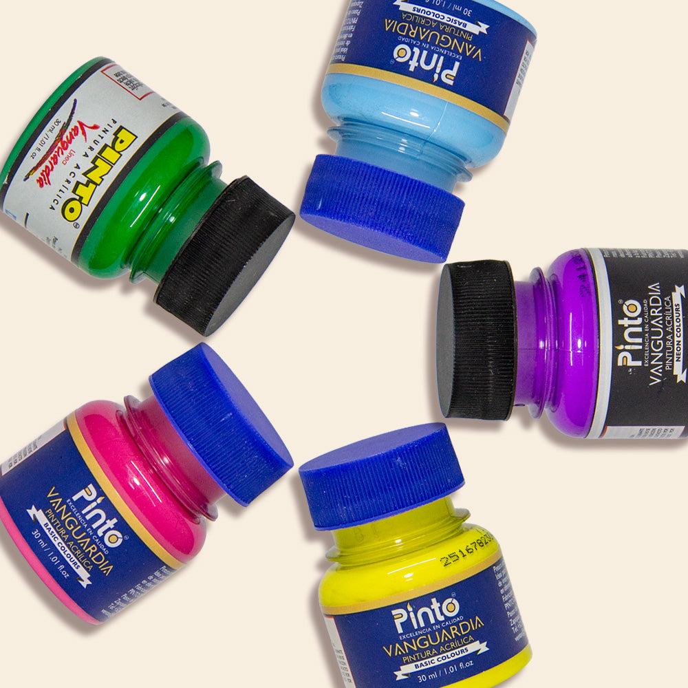 Pintura Acrílica Vanguardia Marca Pinto con 30ML