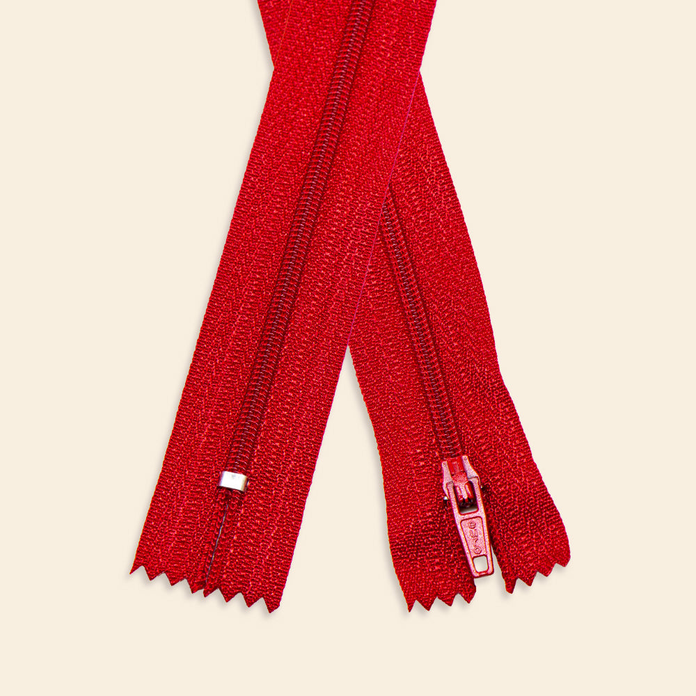 Cierre Para Ropa de Plástico Sencillo De 20cm Varios Colores, Paquete Con 100PZS
