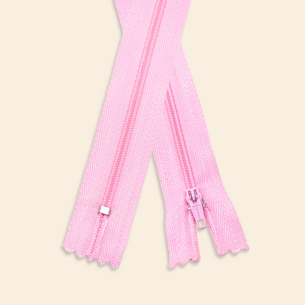 Cierre Para Ropa de Plástico Sencillo De 18cm Varios Colores, Paquete Con 100PZS