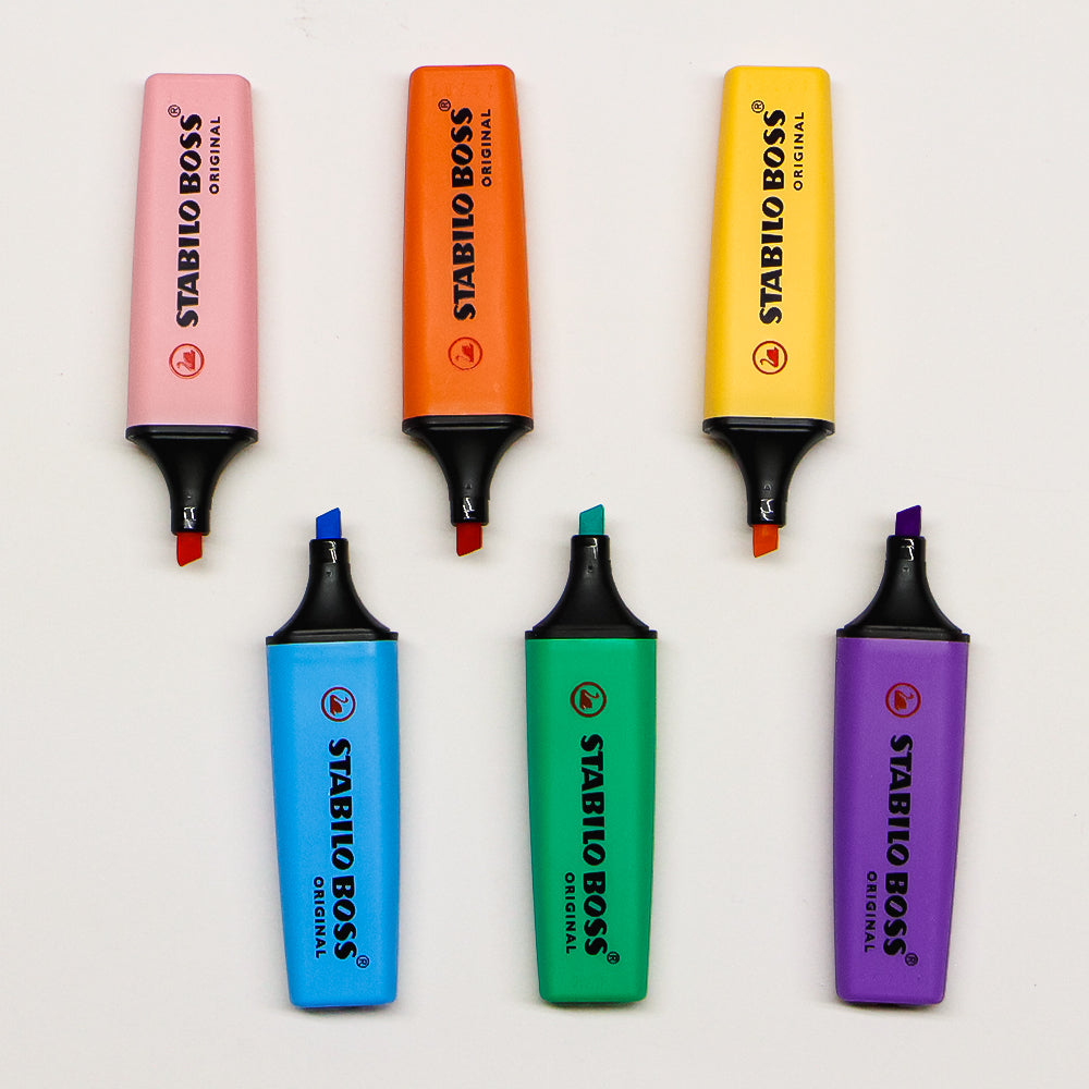 Marcadores Stabilo Boss Colores Mate
