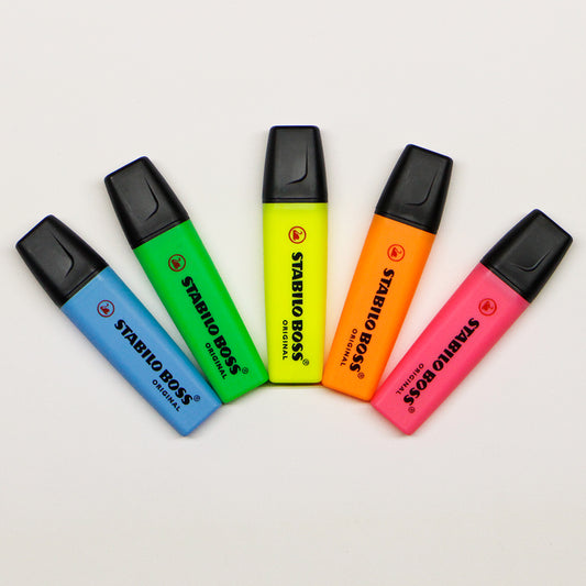 Marcadores Fluorescentes Stabilo Boss