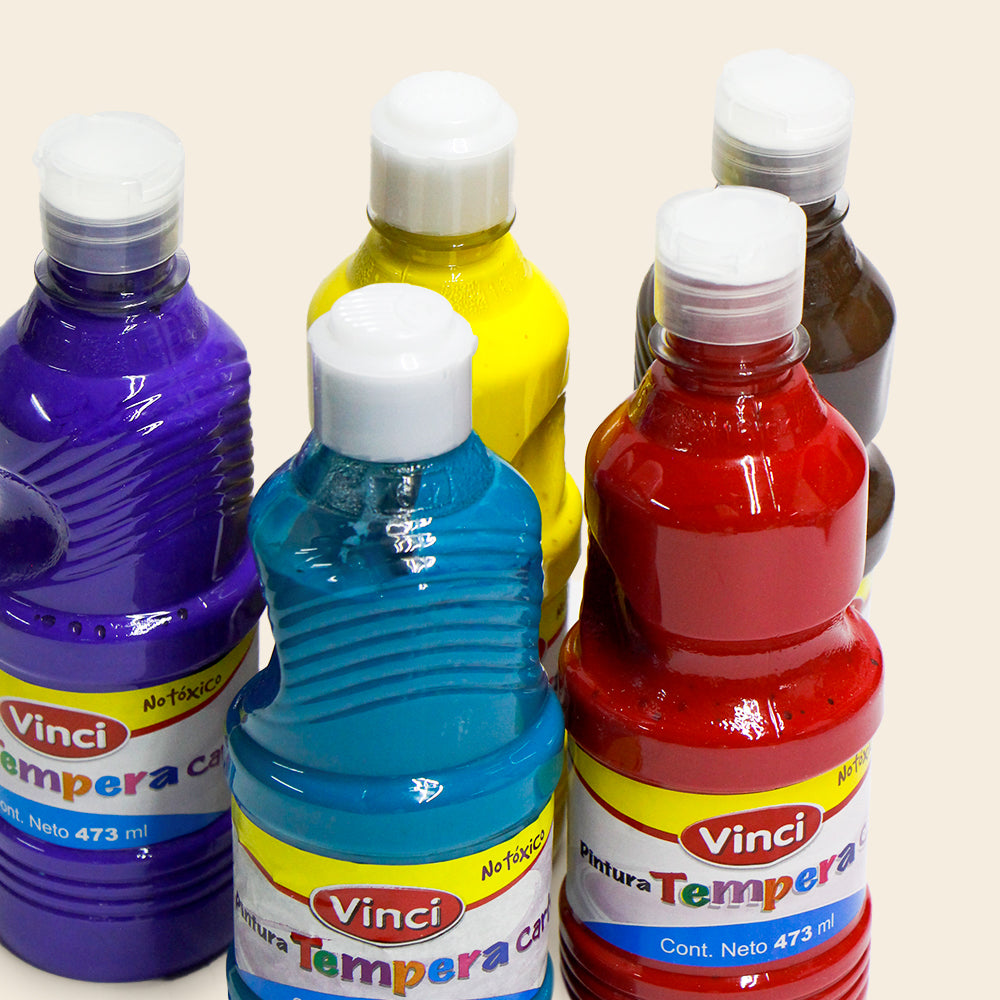 Pintura Tempera Cartel Vinci Con 473 ML