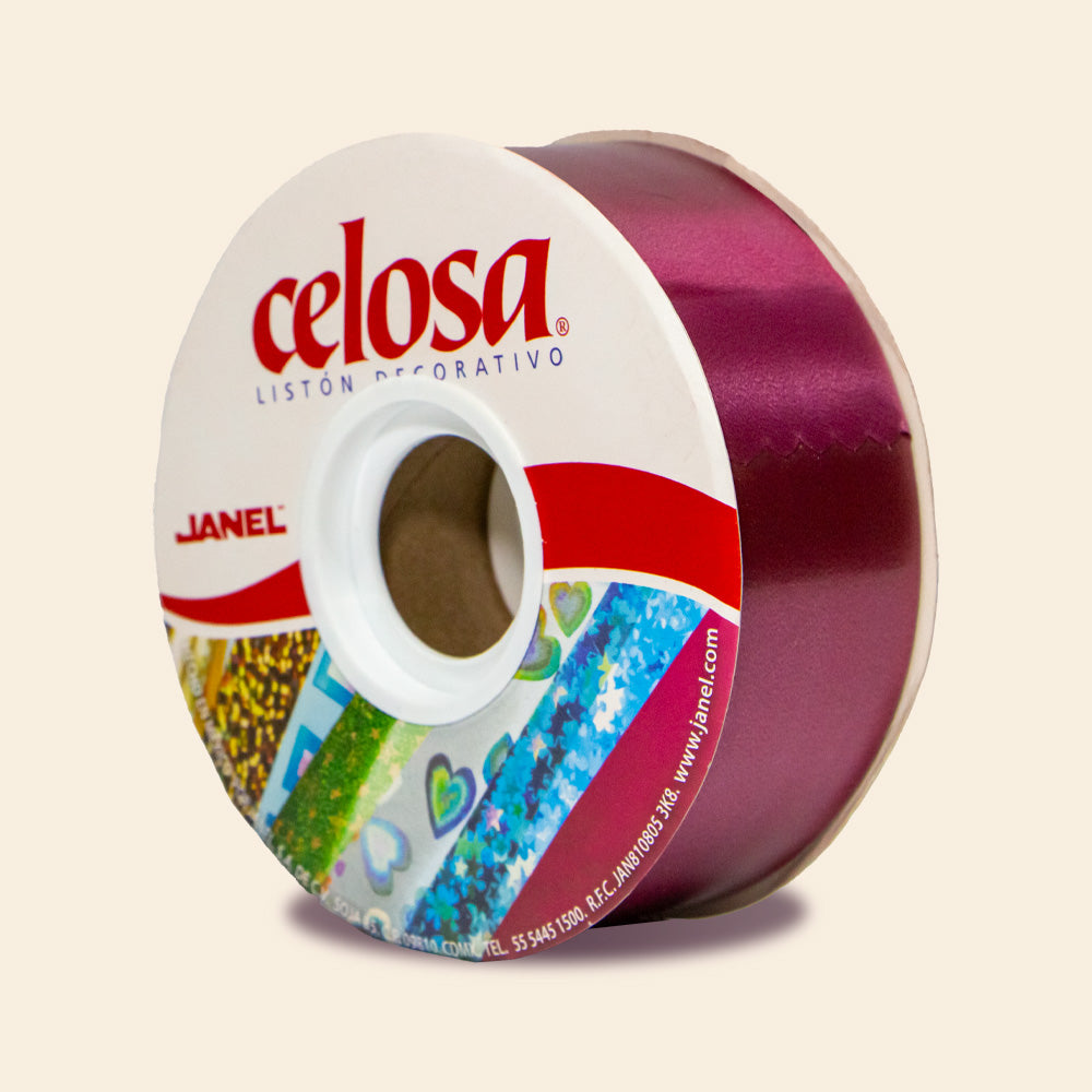 Listón Celosa Mod. 019 Ancho #9 Rollo con 50 Mts