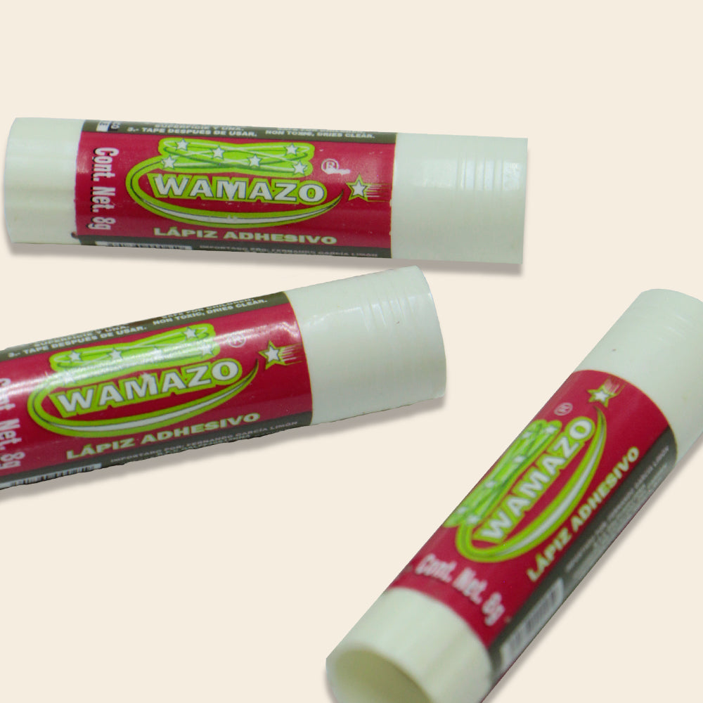 Pieza de Lápiz Adhesivo Omega Wamazo con 8Gr