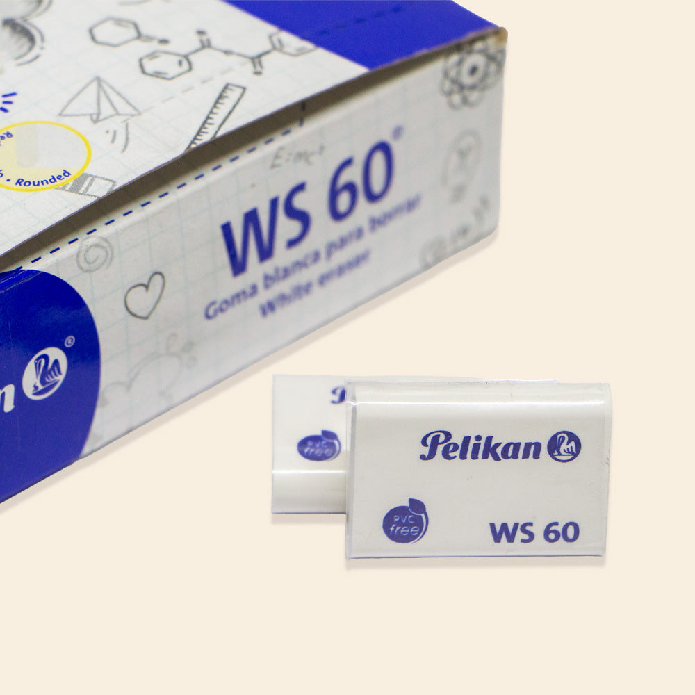 Goma Blanca Para Borrar WS-60 Pelikan Paquete
