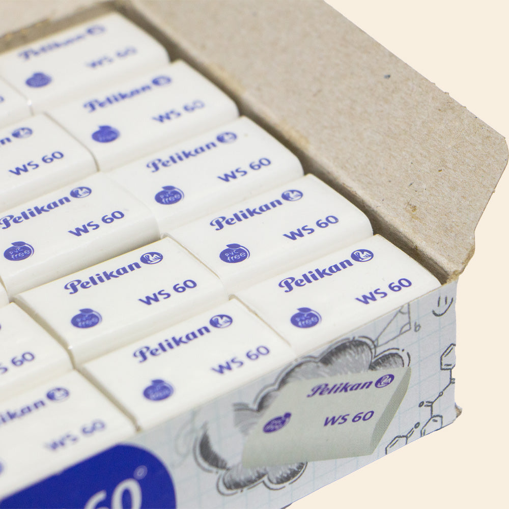 Goma Blanca Para Borrar WS-60 Pelikan Paquete