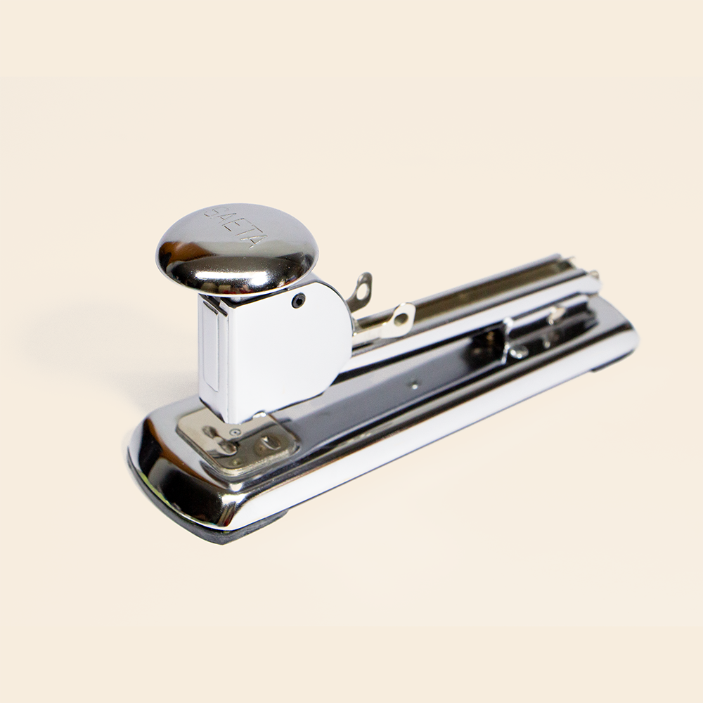 Engrapadora SAETA Cromada Tira Completa Pegaso